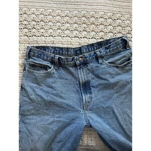 Full Blue Vintage Midrise Denim Jeans 36x32 Mom or Dad jeans